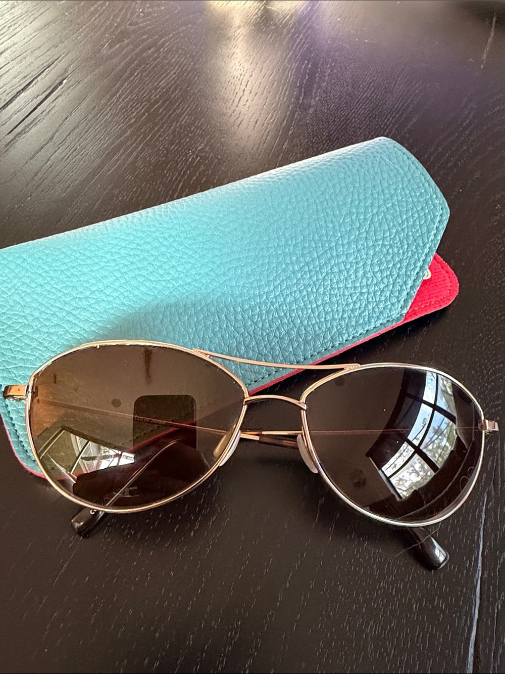 Salt polarized Metal Frame Sunglasses with Brown Lenses